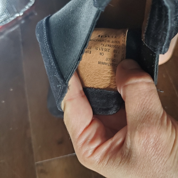 Coach Odelle black suede booties - Picture 4 of 5